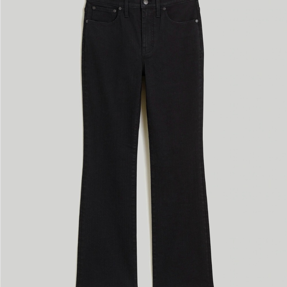 New Madewell Jeans - Petite Kick Out Crop in Black Wash - size 27